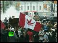 G20 Protests Heat Up: Video of police car fire in Toronto