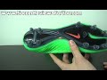 Nike Hypervenom Phantom Neo Lime/Black/Total Crimson - Unboxing + On Feet