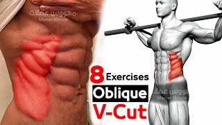 V Cut abs Workout (best 8  Oblique Exercise)