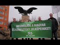 Turul-szobor: a Mi Hazánk Mozgalom elutasítja a magyar társadalom revolverezését