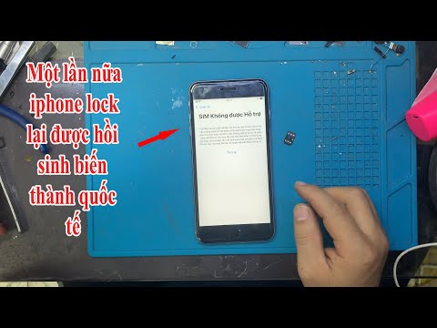 CCID fix máy lock thành như quốc tế. Chia sẻ nhanh việc biến máy lock thành quốc tế