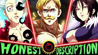All 7 Sins in the Seven Deadly Sins - Honest Anime Descriptions