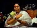 Shri Mataji Self Realization (Kundalini Atma) Kolkata West Bengal 1986 (Calcutta) Sahaja Yoga Hindi