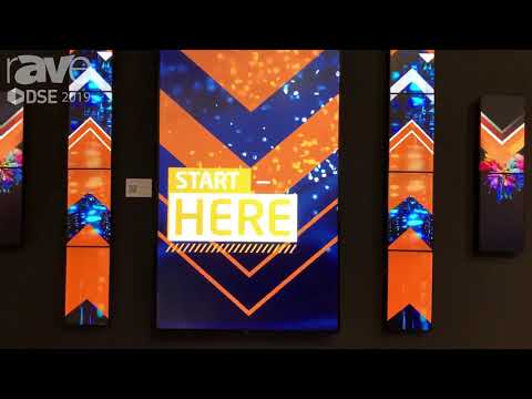 DSE 2019: NEC Display Demos Mosaic Video Wall Using EX241UN and V984Q Displays