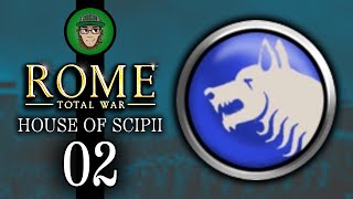War With Carthage --- Jos3H Plays... Rome Total War - House Of Scipii Campaign - Episode 2