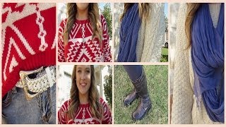 How I Style: Chunky Sweaters | feat. Romwe