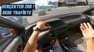 İstanbul Trafi̇ği̇nde Araba Nasil Sürülür ? Ni̇ssan Laurel Alti̇ma Pov Sürüş Vlog