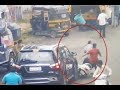Pune - Attempts to kill a car driver as it hit