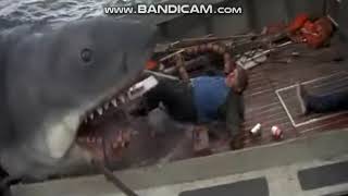 Jaws - Quint's Death Scene Reversed