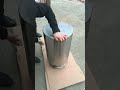 Video sealed stainless steel milk cans