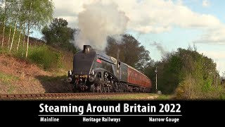 Steaming Around Britain 2022 Dvd & Blu-Ray Trailer