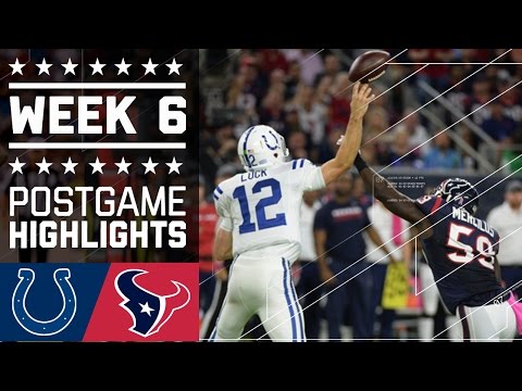 Colts Vs Texans Nfl Week 6 Game Highlights Colts Vs Texans Nfl Week 6 Game Highlights