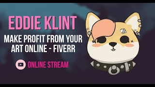 Digital Lunch Talk | Make profit from your art online - Fiverr w. Eddie Klint