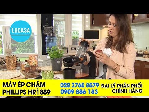 Máy ép trái cây tôc độ chậm Phillips HR1889