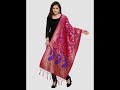 How to style Banarasi Silk dupatta in diferent ways | Ethnic Lookbook