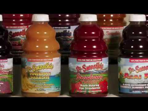 Real Fruit and All Natural whole foods by Dr. Smoothie