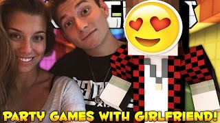 PARTY GAMES WITH MY GIRLFRIEND! Jess & Mitch Play Minecraft Party Games