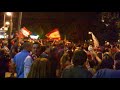 Festejos SC Braga na Avenida, passagem ás Meias Finais da Liga Europa part1