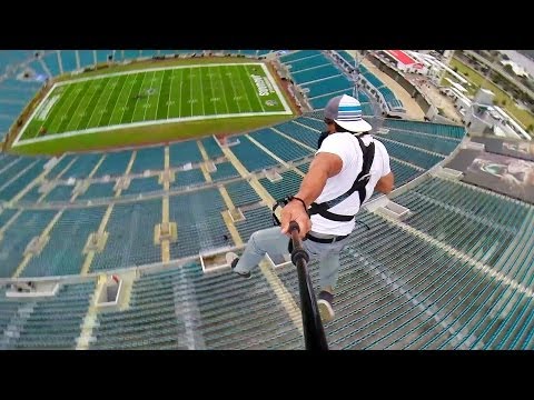 Rope Swing Zipline - NFL Stadium Rope Swing Zipline - NFL Stadium klip izle