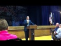C. Steven Tucker speaks at the Boone Count Tea Party 8/14/12