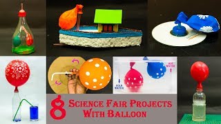 8 Amazing Science Fair Projects With Balloon