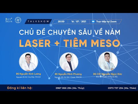ĐIỀU TRỊ NÁM CHUYÊN SÂU VỚI LASER VÀ TIÊM MESO