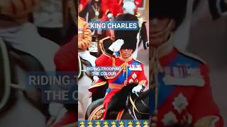 King Charles Riding Trooping Of Colour