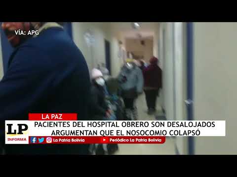 Pacientes del Hospital Obrero de La Paz ...