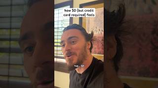 How 0 But Credit Card Required Feels