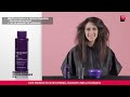 como pintar el pelo violeta