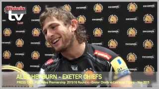 Exeter's Alec Hepburn on beating Leicester Tigers | Rugby Video Highlights