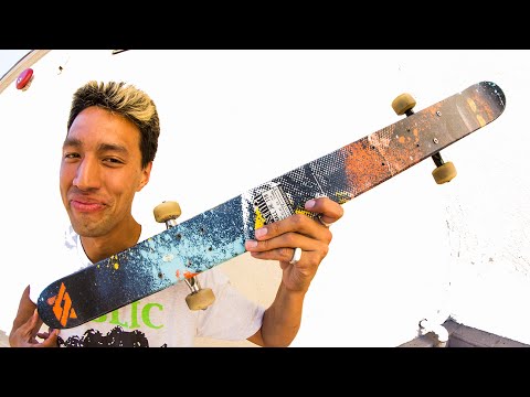 SKIING AT THE SKATEPARK?! | New Olympics sport 2024!
