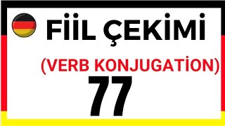 Almanca Fiil Çekimi Tüm Zamanlar Örnek Cümleler Vorschlagen