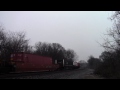 CSX Q135 in Hi Def at Shenandoah Junction,WV on 1/11/13