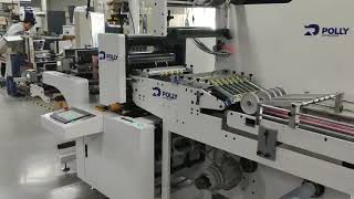 Unique design of half-cutting system for IML(in molding label) finishing solution
