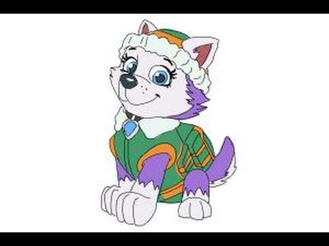 Как нарисовать поэтапно щенячий патруль Как нарисовать поэтапно щенячий патруль