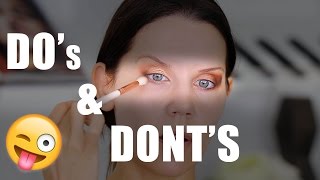 DO'S & DONT'S | Best Eyeshadow Tips DO'S & DONT'S | Best Eyeshadow Tips