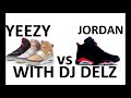 Kanye West's Nike Yeezy VS  Michael Air Jordan