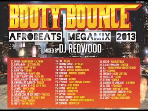 AFROBEATs 2013 BOOTY BOUNCE MEGAMIX djRedwood