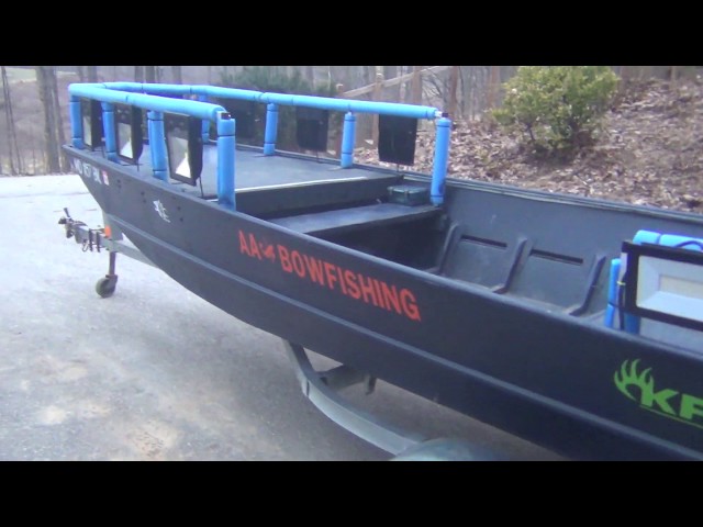Watch Our Bowfishing Boat Build on YouTube.
