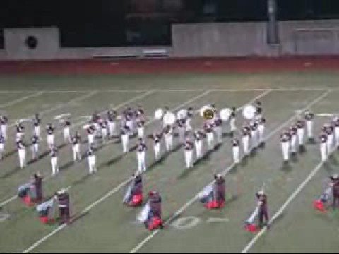 Stroudsburg High School Marching Band performing in the William Allen High Stroudsburg High School Marching Band performing in the William Allen High