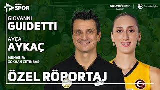 En Iyi Vakıfbank Fenerbahçeye Sıkıntı Çıkarabilir Giovanni Guidetti & Ayça Aykaç Özel Röportajı