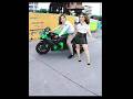 Police Bike Lake Bhag Gyi 😂| Cute Girl Police Loves Ninja H2 | Lamba Hai Madam Lamba | Superbike