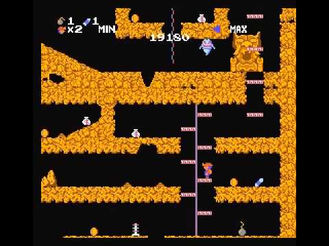 NES スペランカー / Spelunker in 05:03