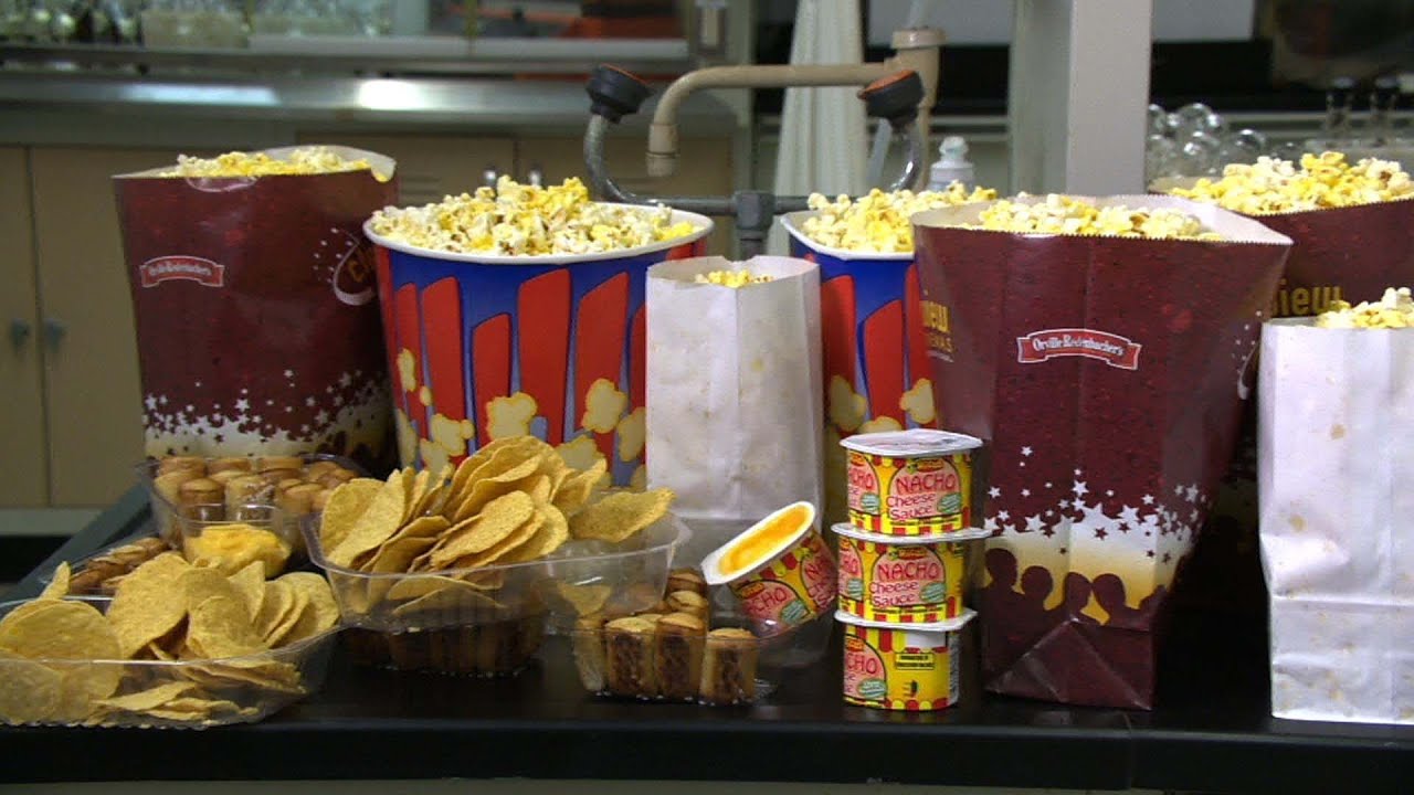 Diet busting movie theater food - YouTube