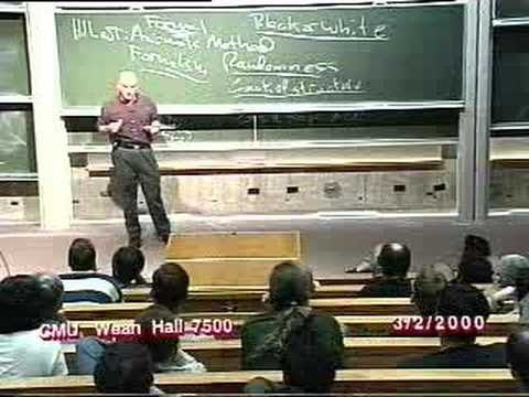 Gregory Chaitin Lecture Carnegie-Mellon University 2000 Pt 5