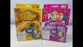 Slime Factory Gold Slime DIY and Unicorn Putty DIY Fail