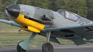 Messerschmitt Bf-109 G14 Black 2 Charged Db605 Sound