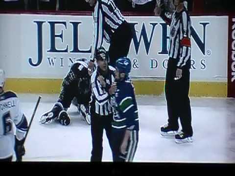 Clune and Rypien Brawl