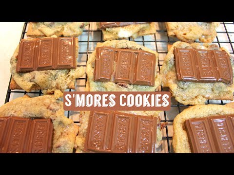 VIDEO : easy s'mores cookies: how to make marshmallow chocolate chip cookies - subscribe: https://goo.gl/k44obc if you lovesubscribe: https://goo.gl/k44obc if you loves'moresand chocolate chipsubscribe: https://goo.gl/k44obc if you lovesu ...